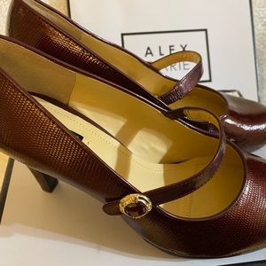 Alex Marie Tinley dress shoes from Dillards.  Color: Wicked Apple